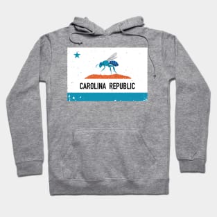 Cali-Lina / Caro-Fornia Flag Hornet shirt Hoodie